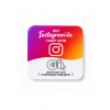 10'lu İnstagram NFC Kartı (8x8 Kare)
